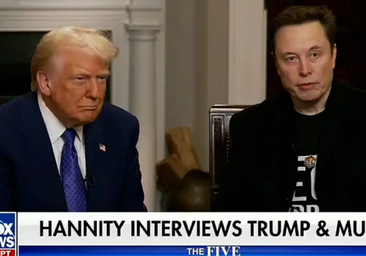 Trump y Musk se deshacen en elogios en su primera entrevista conjunta y prometen mano dura