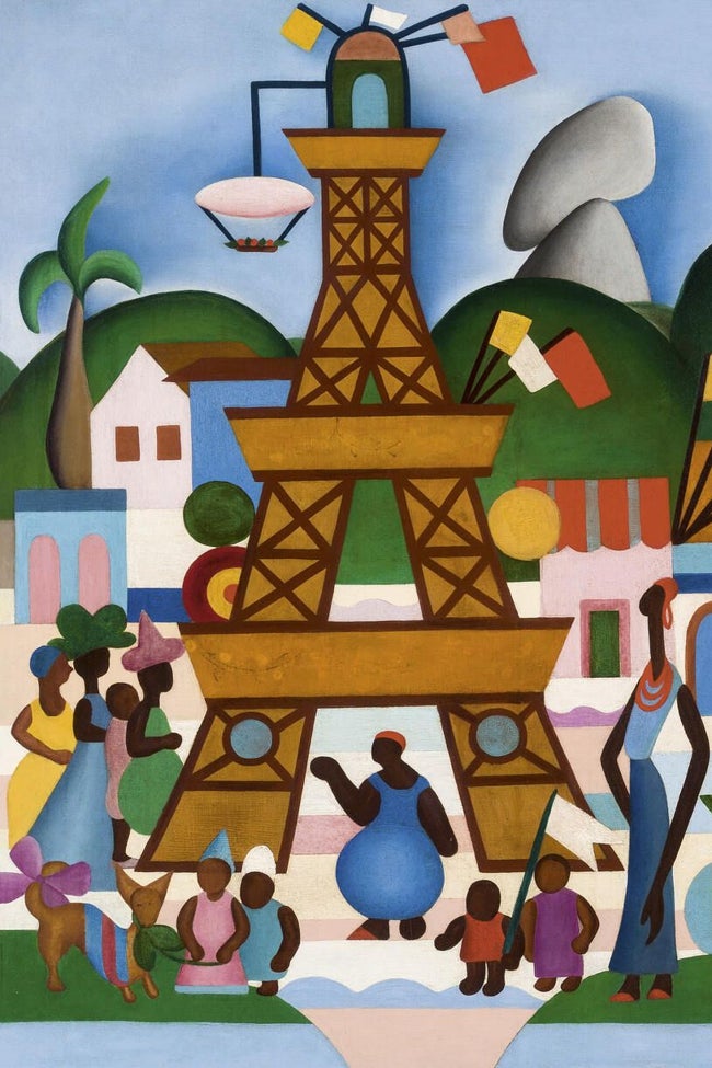 'Carnaval en Madureira', 1924. Óleo sobre lienzo.