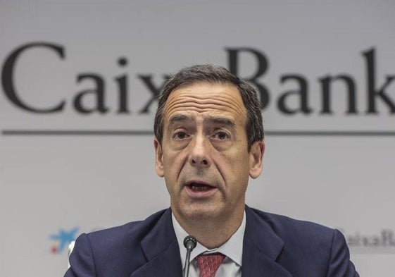 El consejero delegado de CaixaBank, Gonzalo Gortázar.