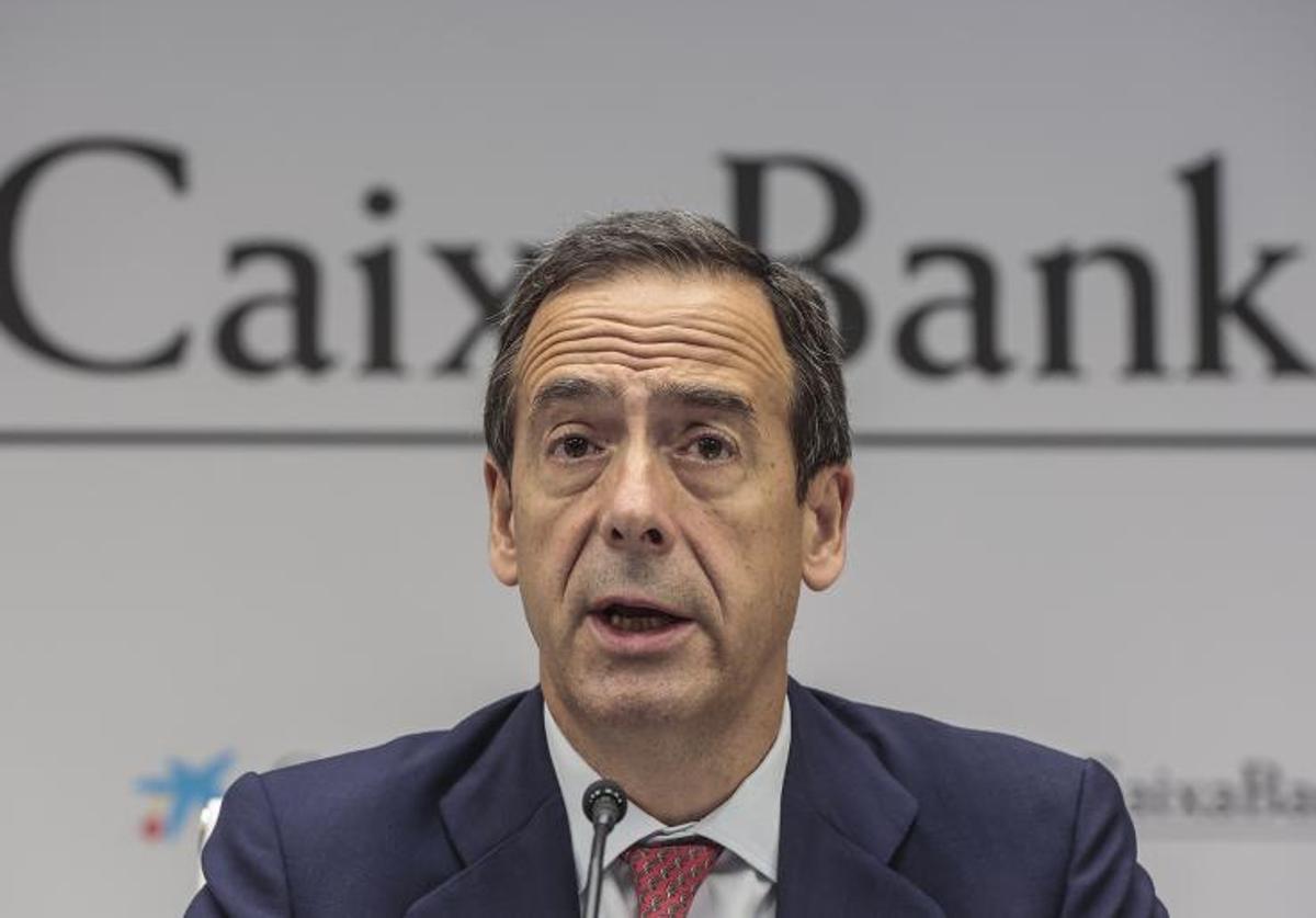 El consejero delegado de CaixaBank, Gonzalo Gortázar.