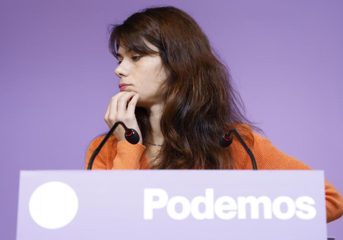 La eurodiputada de Podemos Isa Serra.