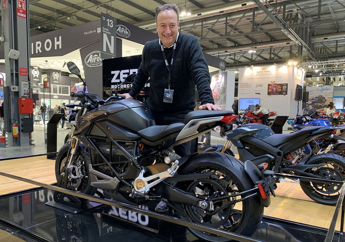 Umberto Uccelli, el jefe de Zero Motorcycles en Europa, es un gran creyente en las motos eléctricas