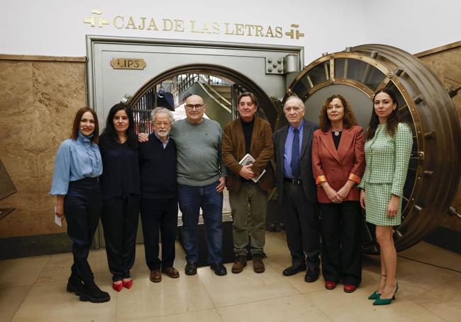 Paula Ortiz, Fernando Colomo, Antonio Saura, Luis García Montero, Fernando Méndez-Leite, Eulalia Ramón y Anna Saura.