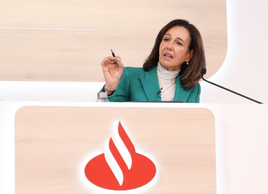 La presidenta del Banco Santander, Ana Botín