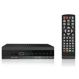  TDT Decodificador TV DVB-T2/C H.265 HEVC FTA Full HD PVR 