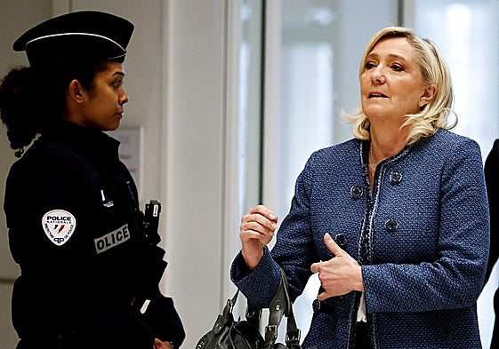 La líder ultraderechista Marine Le Pen.
