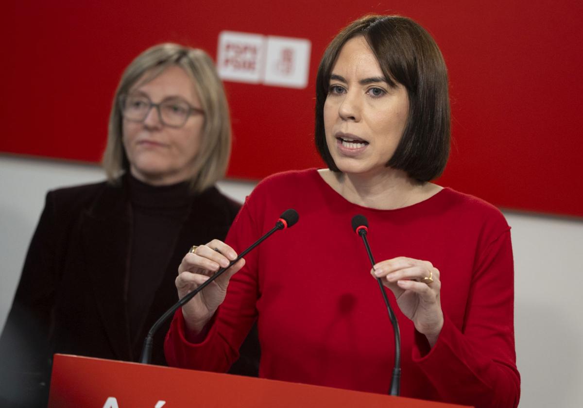 La secretaria general del PSPV-PSOE Diana Morant