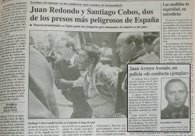 La noticia publicada el 14 de junio de 1995 en el periódico 'El Comercio'.