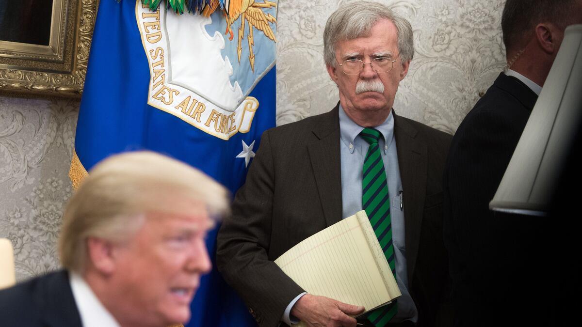 John Bolton fue asesor presidencial de Trump en Seguridad Nacional.