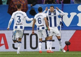 Una chilena de Diego García da el triunfo al Leganés ante el Getafe