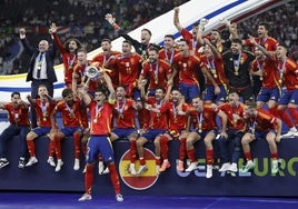 La selección española, campeona de la Eurocopa, opta al Laureus.