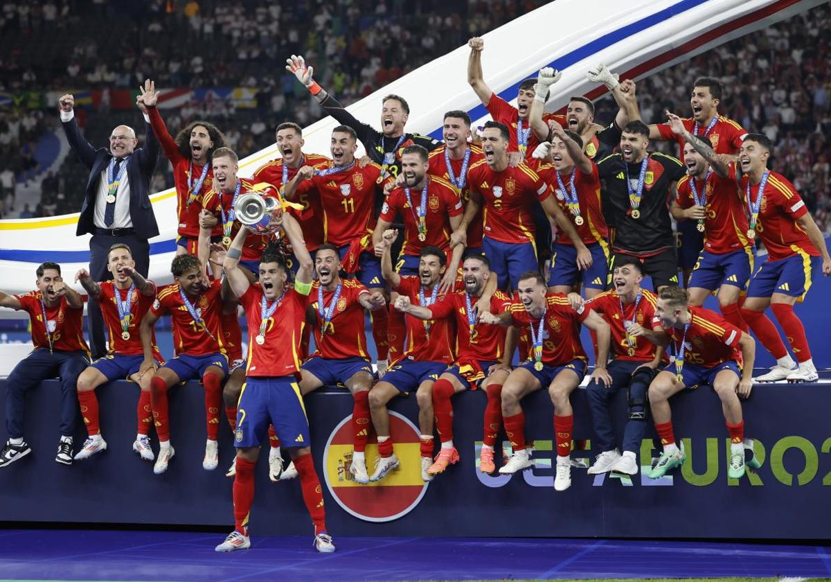 La selección española, campeona de la Eurocopa, opta al Laureus.