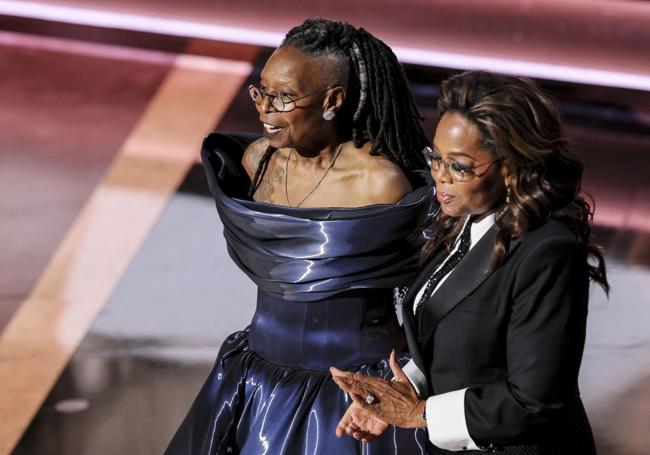 Whoopi Goldberg y Oprah Winfrey