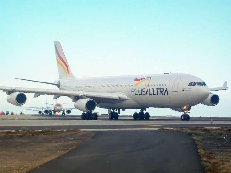 Avión de la aerolínea Plus Ultra.