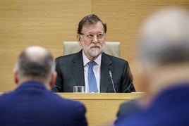 Rajoy comparece en la comisión de investigación sobre la denominada «Operación Cataluña» y las actuaciones del Ministerio del Interior durante los gobiernos del PP