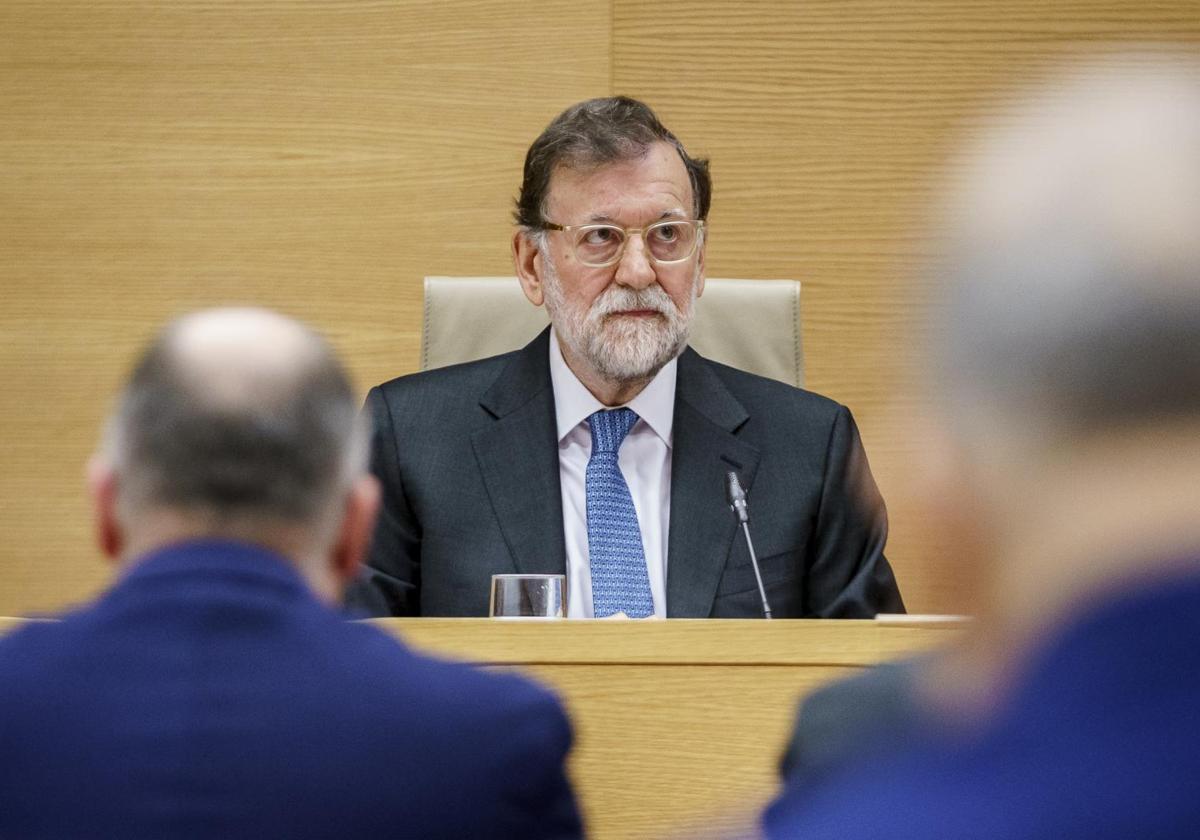 Rajoy comparece en la comisión de investigación sobre la denominada «Operación Cataluña» y las actuaciones del Ministerio del Interior durante los gobiernos del PP