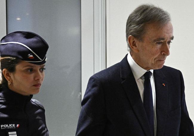 Bernard Arnault compareció en noviembre ante la Justicia.