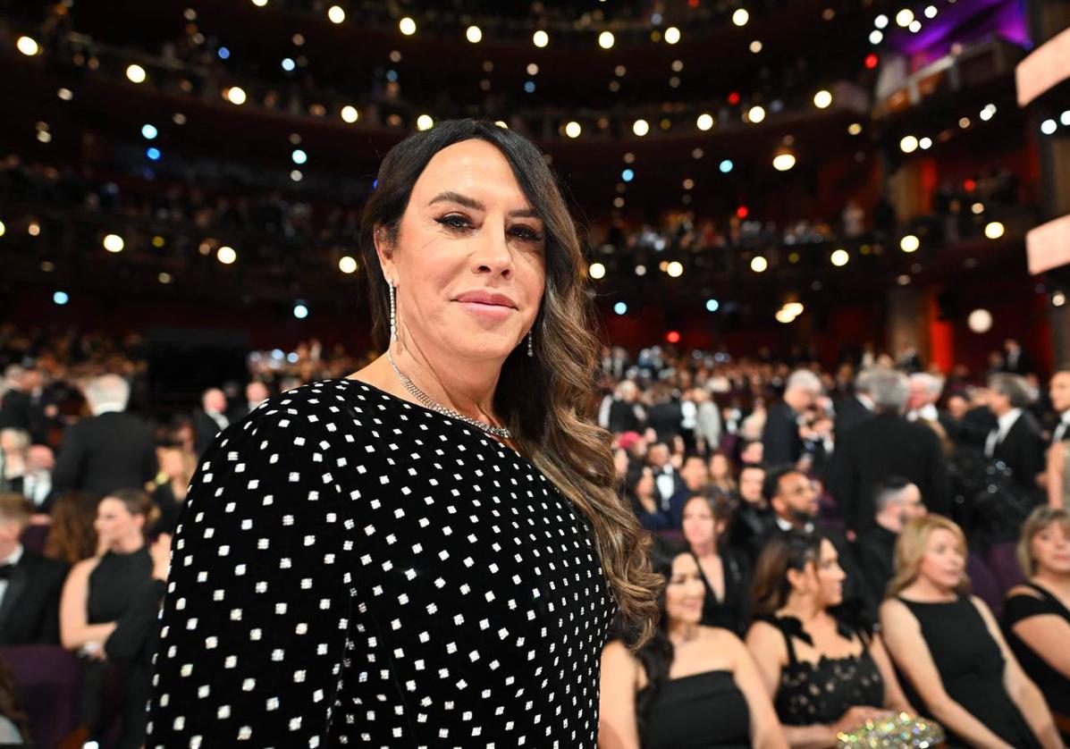 La actriz Karla Sofía Gascón en la gala de los Oscar.