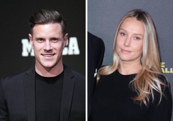 Marc-André Ter Stegen y su exmujer Daniela.