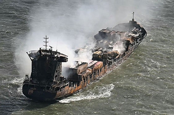 Detenido por homicidio el capitán de uno de los barcos que chocaron en el Mar del Norte