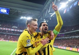 Beier y Emre Can, goleadores del Dortmund en Lille.