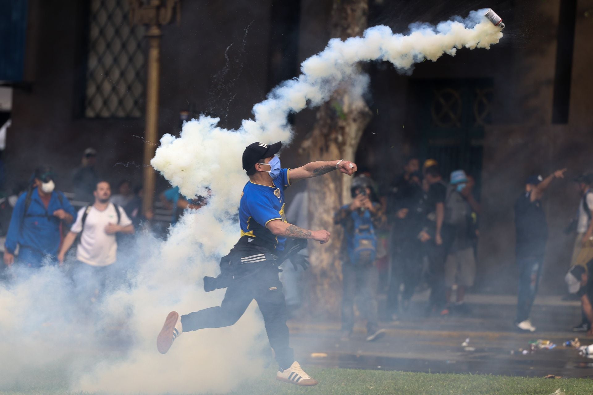 Las imágenes de la protesta en Argentina