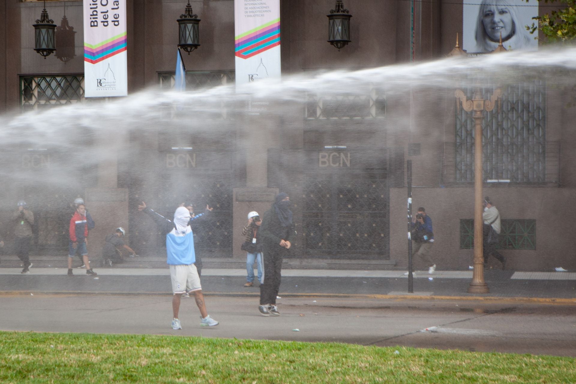 Las imágenes de la protesta en Argentina