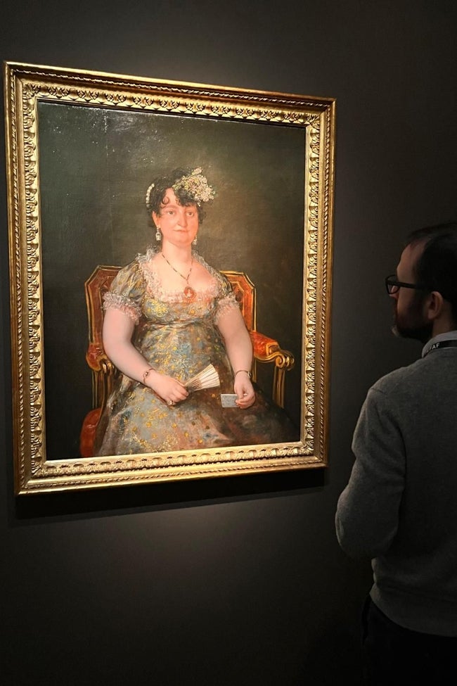 'Marquesa de Caballero', retrato pintado por Francisco de Goya y Lucientes en 1807