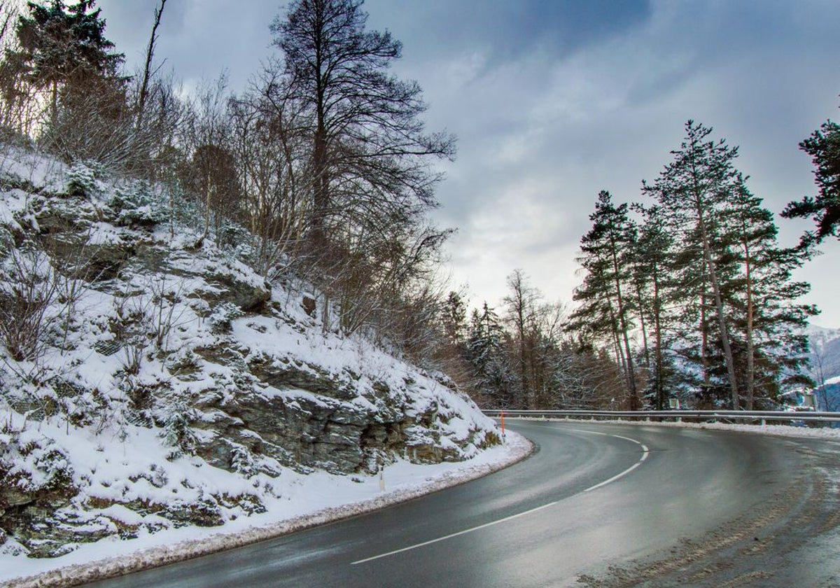 Carretera nevada