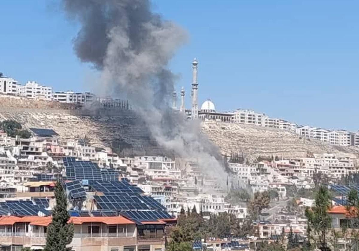 El ejército israelí ha lanzado dos misiles en Damasco este jueves.