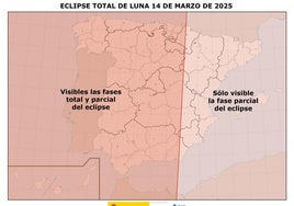 Luna roja en España: dónde se verá y horarios del eclipse total del 14 de marzo