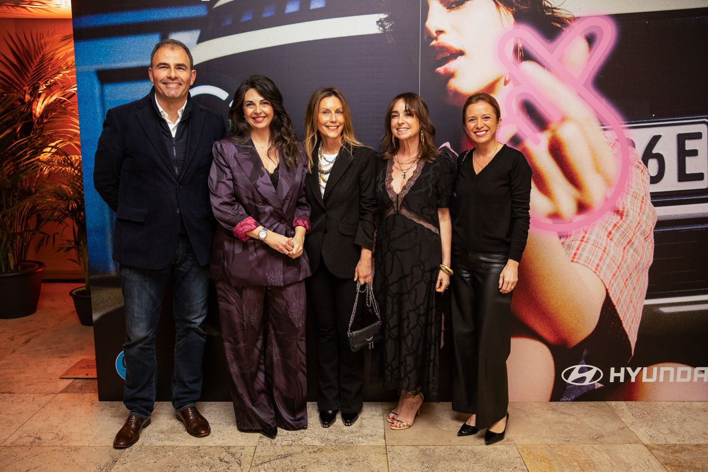 Luis Neira, Sandra Ugena, Ainhoa Oyarbide, Elisa Brustoloni y Ana Visiers.