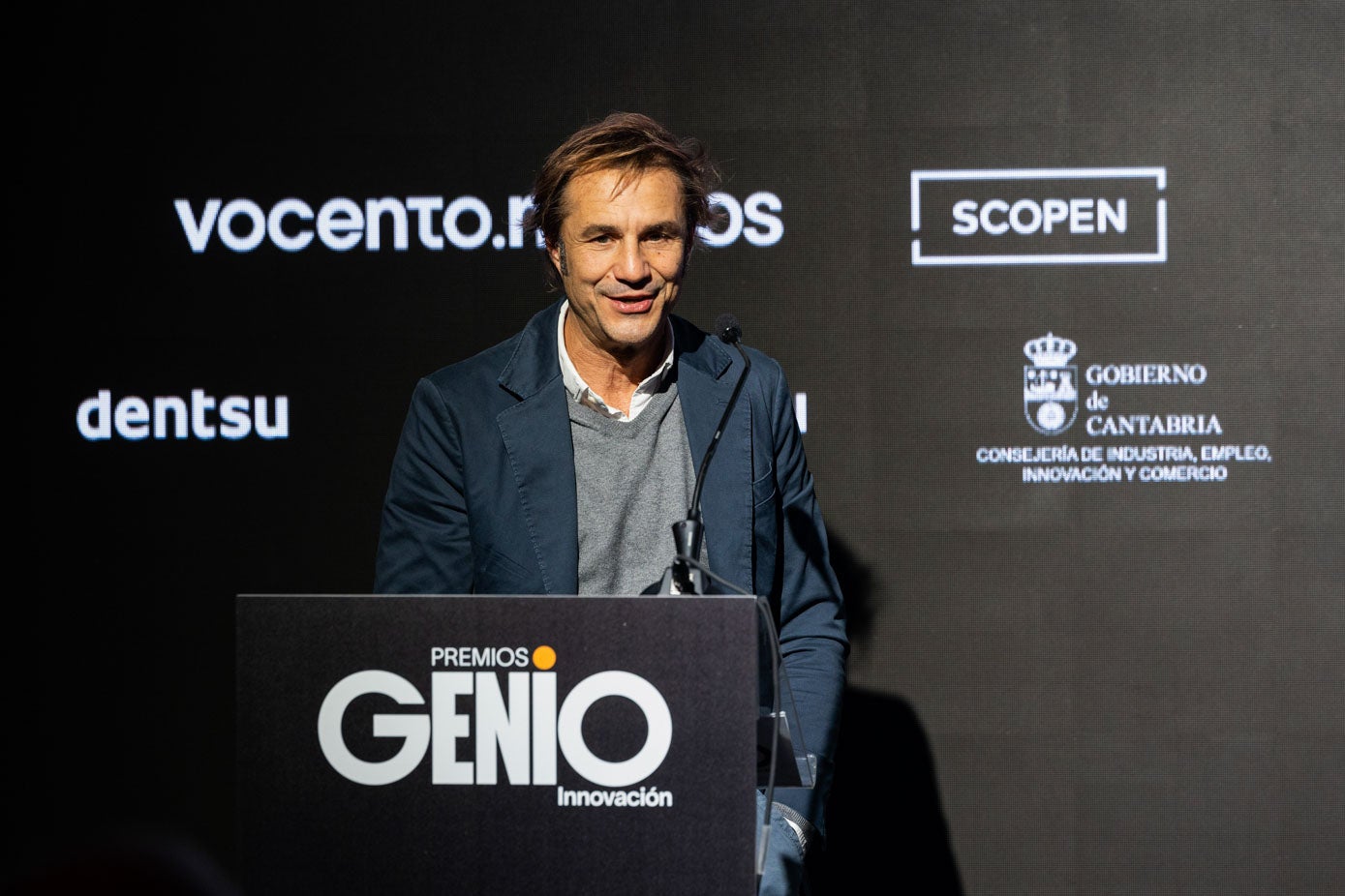 Juan Pedro Díaz anunció Barcelona como destino de la próxima gala de los Premios GENIO.