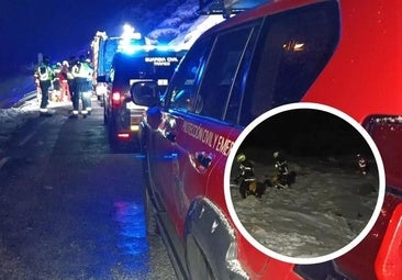 Mueren cuatro jóvenes al despeñarse su coche en un puerto de Cantabria