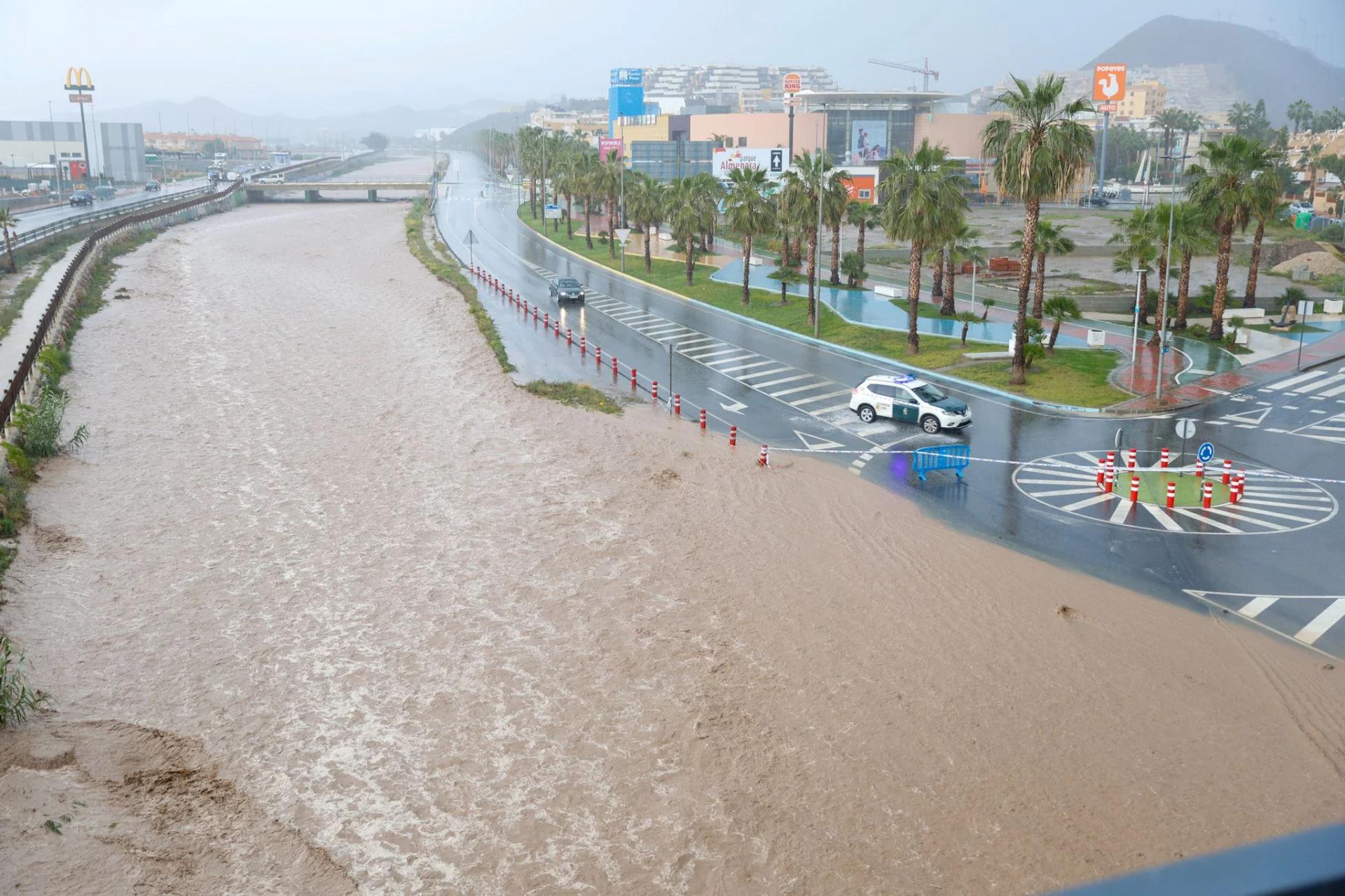 Inundaciones en Cartagena.