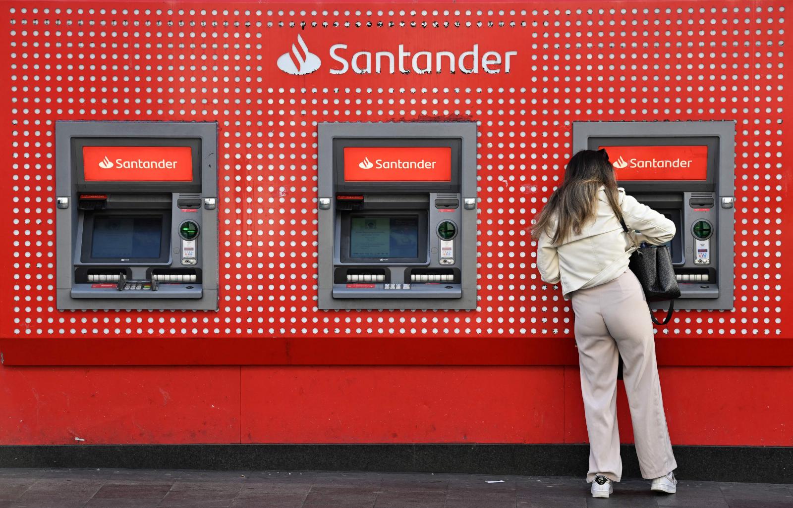 Oficina del Banco Santander en Liverpool (Reino Unido).