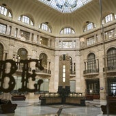 Interior de la sede principal del Banco de España en Madrid.