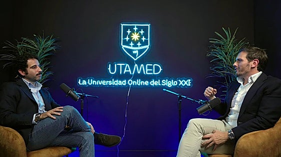 Albert Rivera inaugura el podcast de UTAMED: «La figura de empresario en España no tiene reconocimiento»