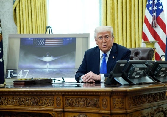 Donald Trump, en una imagen de archivo en el despacho oval