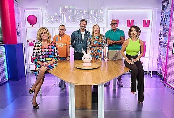 Plantilla de colaboradores de 'Ni que fuéramos Shhh'.