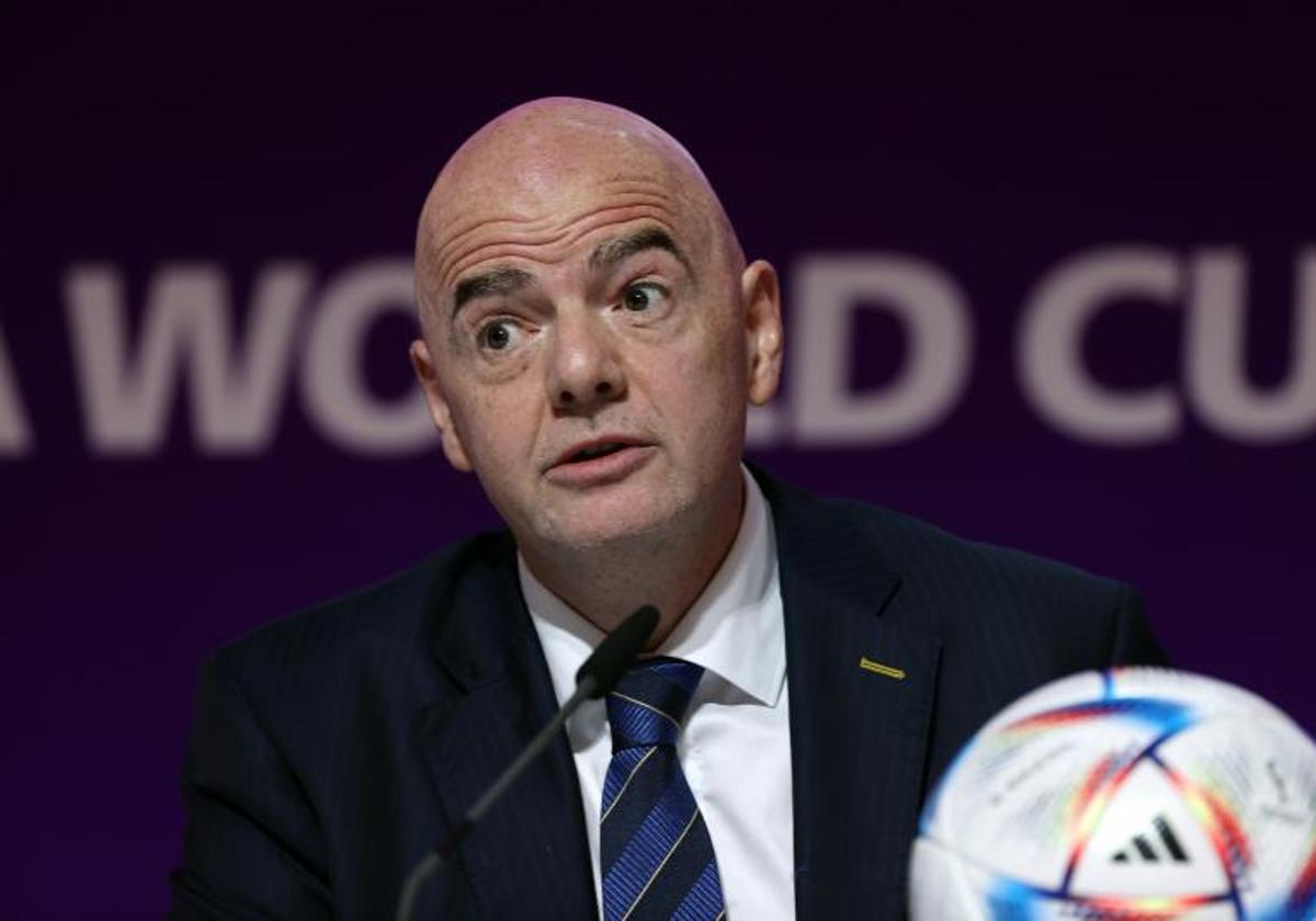 FIFA President Gianni Infantino.