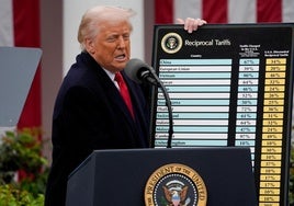 El presidente de Estados Unidos, Donald Trump.