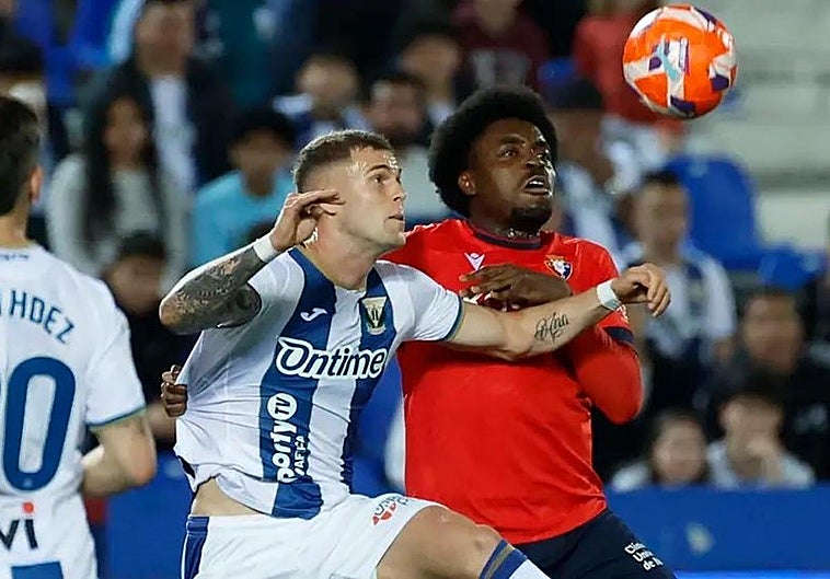 El Leganés salva un punto insuficiente ante Osasuna