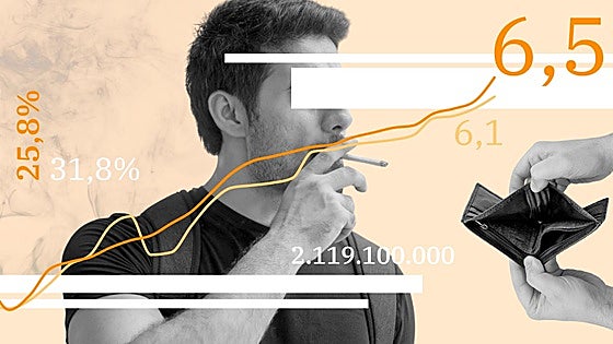 Sube el precio del tabaco y el humo se disipa