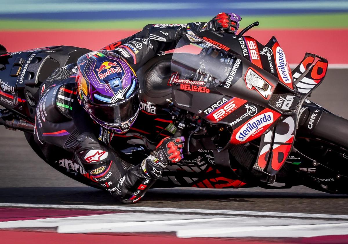 Jorge Martín, during the Qatar GP.
