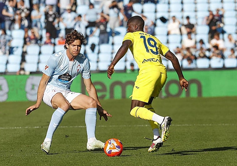 El Celta aprovecha la inferioridad y el mal momento del Villarreal