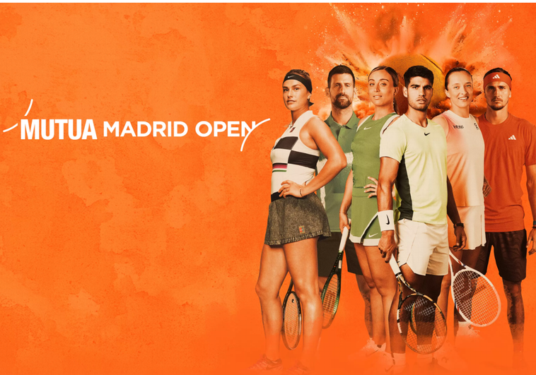 Vive el Mutua Madrid Open en tu salón con Movistar Plus  por sólo 9,99/mes