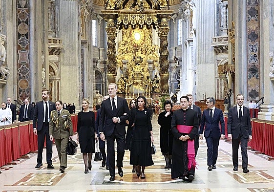 La delegación española en Roma