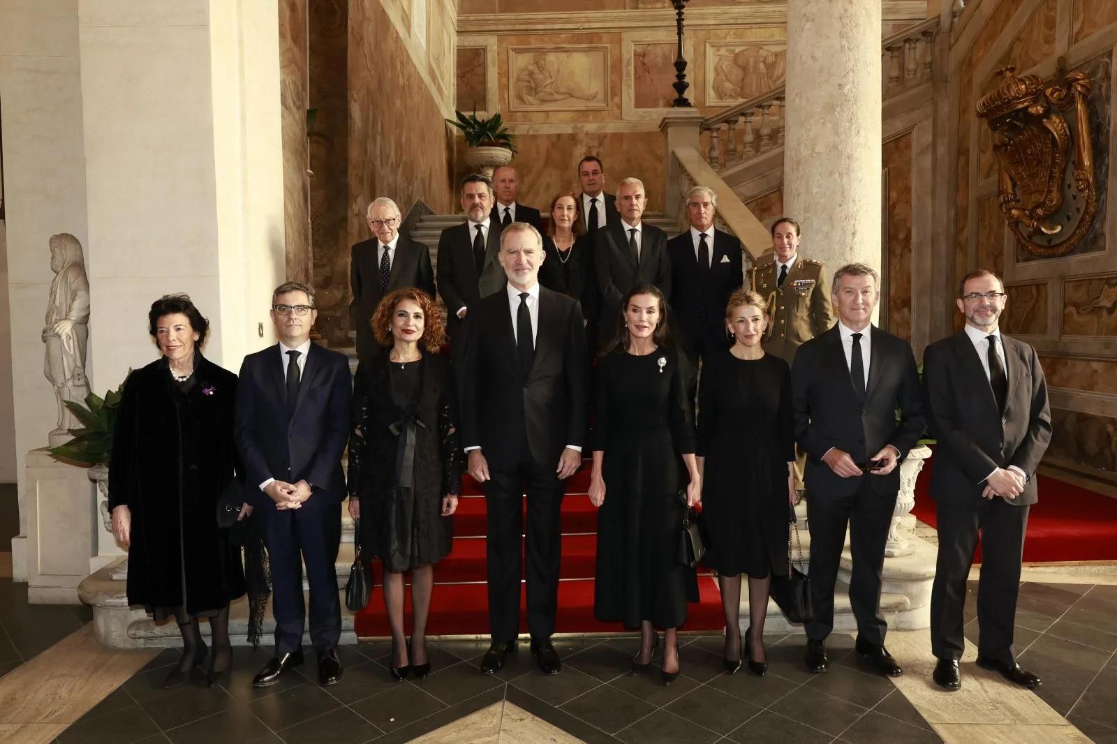 Delegación española en la embajada en Roma.