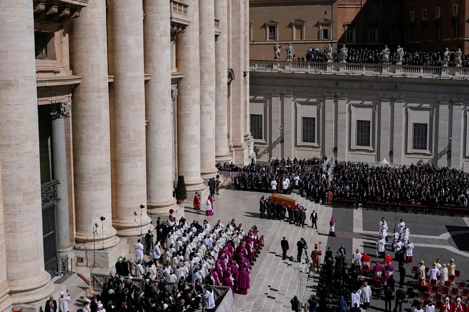 Todas las imágenes del funeral del Papa Francisco